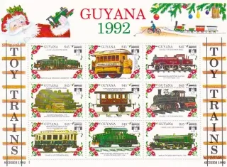 Guyana známky